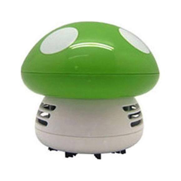 Wosthever Mini aspiradora de escritorio, barredora de polvo eléctrica de succión fuerte, herramienta de limpieza para el hogar y la Oficina, Suministros de limpieza para el hogar Verde