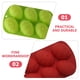 thumbnail image 5 of 2 moldes de silicona con forma de huevo para galletas de Pascua, dulces y hacer huevos., 5 of 6