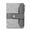 Gray, variant on Small Wallet for Women, Compact PU Leather Bifold Card Holder Wallet with 23 Card Slots, Zipper Coin Pocket, Cash Compartment and Stylish Patchwork Design for Purse and Travel