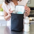 thumbnail image 6 of J.L. Childress TwoCOOL Breast Milk Cooler - Baby Bottle & Baby Food Bag - Black, 6 of 9