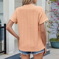 thumbnail image 5 of Womens Summer Tops Snowboard Base Layer Women Lace Loose Shirt 4x Graphic Tees Shirt Working Out Women Dress Shirts Long Sleeve Active Wear Spandex Bodysuit Ladies Blouses Button down Short XL, 5 of 5