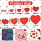 thumbnail image 3 of Pegatinas de amor conmovedoras en rojo en 8 formas diferentes, 3 of 7