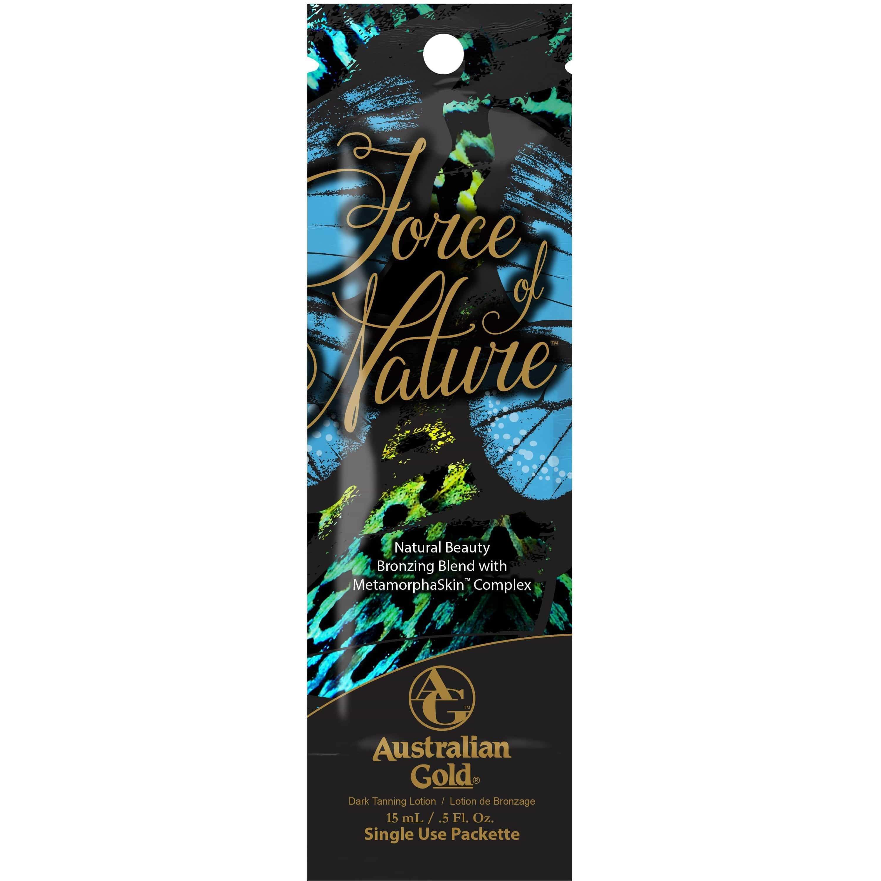 Australian Gold Force of Nature Tanning Lotion Packet 0.5 oz Walmart