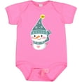 thumbnail image 3 of Inktastic Cute Christmas Snowman in Blue Hat and Scarf Boys or Girls Baby Bodysuit, 3 of 5
