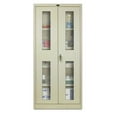 thumbnail image 1 of Hallowell 425S18EVA-PT 400 Series Stationary Ventilated Storage Cabinet, 48W in. x 18D in. x 72H in. , 729 Parchment, Single Tier, Double Ventilated Door, 1-Wide, Assembled, 1 of 1