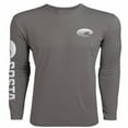 thumbnail image 6 of Costa Technical Crew Sleeve Tees Artic Blue, 2XLarge Long Sleeve Shirt, 6 of 9