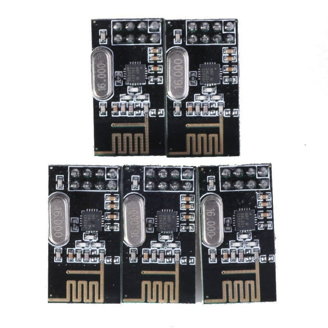 BRIGHTFUFU Module Émetteur-Récepteur Sans Fil 5 Pcs avec Régulateur de Tension Intégré pour Usage Industriel