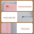 thumbnail image 4 of Dvkptbk Chauffe-Mains Chauffant, Design Pochette pour Camping Extérieur d'Hiver avec 3 Réglages de Chaleur, Chauffe-Mains Portable USB (Batterie Électrique Non Incluse) Appareils Ménagers, 4 of 8
