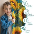 thumbnail image 3 of Blackout Kids Curtains,Sunflower Childrens Insulated Curtains Set Of 2,Bedroom Essentials,Toddler Room Decor 42x63in(106x160cm), 3 of 4