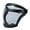 Black Frame Gray Piece, variant on Dsseng Face Shields, PPE Full Plastic Faceshields Guard Anti Fog Reusable For Protection, HD Safety Protective Clear Mask Essential Protection for Adult