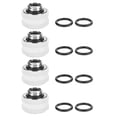 thumbnail image 2 of Water Cooling Compression Fitting for 16mm Outer Diameter Rigid Tube with 12 Sealing Rings, 2 of 7