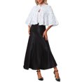 thumbnail image 2 of INSPIRE CHIC Sequin Jackets for Women's Velvet Capelet Cocktail Sprakly Bolero Shrugs M White, 2 of 6