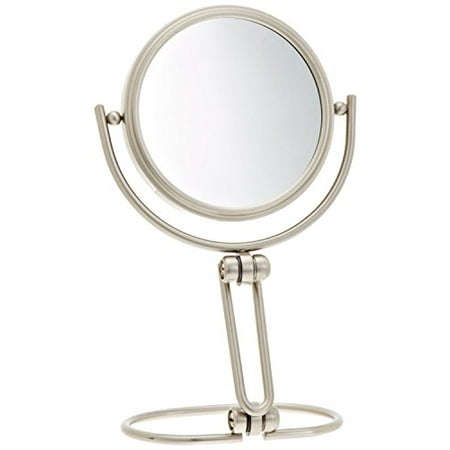 15x Magnifying Mirror - Jerdon MC315N 3-Inch Folding Travel Mirror with 15x Magnification, Nickel Finish