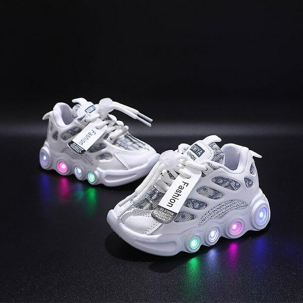Boys store flashing trainers