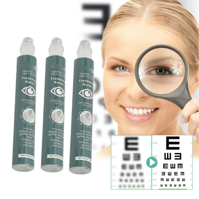 Vision Enhance Roller, 8ml Eye Reduce Fatigue Vision Enhance Massage Roller For Home