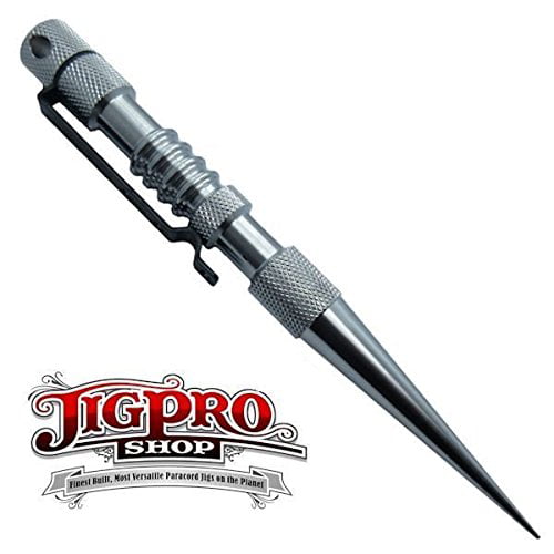 Knotters Tool II (Stainless Steel) Marlin Spike for Paracord, Leather,  & Other Cord 