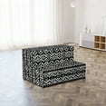 thumbnail image 4 of Abstract Foldable Mattress, Motif in Grunge Art, 74.8" x 35.4", Charcoal Grey and White, by Ambesonne, 4 of 6