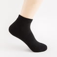 thumbnail image 2 of Daznico Women Mesh Breathable Ankle Athletic Socks Ribbed Knit Moisture Wicking Stretch Comfort for Running Walking Sports Daily Casual Outdoor Wear, 2 of 4