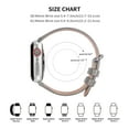 thumbnail image 2 of Wristitani Apple Watch Bands for Women, iWatch Bands for Men, Genuine Leather Replacement Strap Compatible with iWatch Series for Gift, Business, Party and Daily Style Matching, 2 of 8