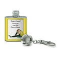 thumbnail image 2 of Yoga Class I Thought you Said Pour a Glass Funny Humor Stainless Steel 1oz Mini Flask Key Chain, 2 of 4
