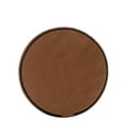 thumbnail image 5 of Wovenbyrd Round Pouf Ottoman with foam core Brown Faux Fur Glam Faux Leather, 5 of 5