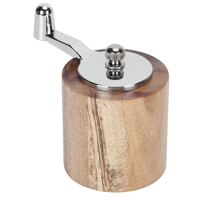 Molino de Especias Ecomeon molinillo de pimienta Manual acero inoxidable madera de caucho cerámica