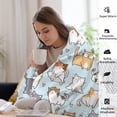 thumbnail image 2 of Yibo Cute Cat Blanket Flannel Soft and Comfortable Anti-static Bed Sofa Blanket, 2 of 9