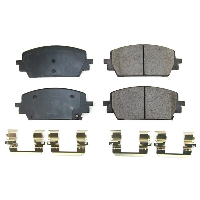 Power Stop Front Z17 Evolution Ceramic Brake Pads with Hardware 17-2393