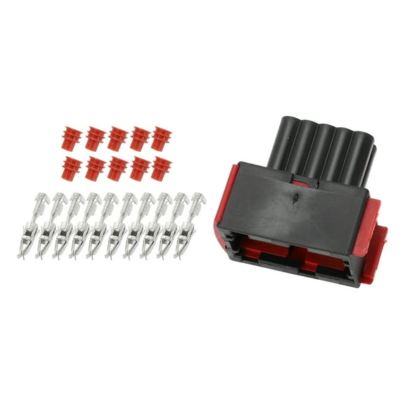 Unique Bargains 10 Pin Headlight Daytime Running Connector Plug for Opel Meriva B