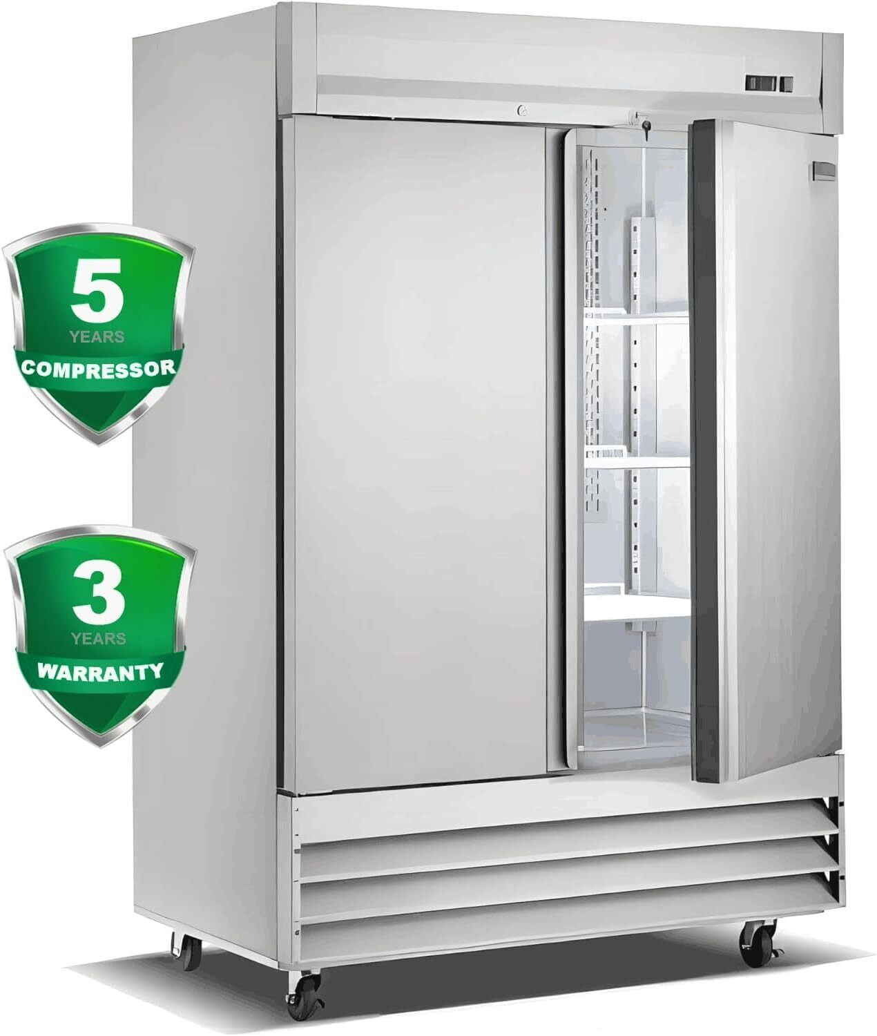 Smad 47 Cu ft Commercial Refrigerator Upright Fridge for Restaurants /Bars /Shops