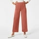 thumbnail image 1 of WILLBEST Pantalones Casuales de Sarga para Mujer, Pantalones Cortos de Pierna Ancha, Pantalones Cortos de Talla Grande, Pantalones Capri Elásticos, Pantalones Vaqueros Tobilleros para Mujer XXXL, 1 of 5