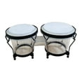 thumbnail image 4 of 6" and 7"bongo Drums Tunable African Hand Drum for Boys Girls Holiday Gift White, 4 of 8