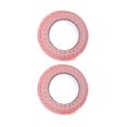 thumbnail image 1 of 2pcs DIY Adhesive Hollow Lace Tape Masking Decorative Tape Sticky Craft Lace Trim Ribbon for Scrapbooking Crafts (Pink), 1 of 8