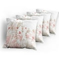 thumbnail image 5 of Ambesonne Love Throw Pillow Cover 4 Pack, Wedding Inspired Art, 18", Pale Pink, 5 of 7