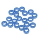 thumbnail image 5 of Paquete de 2-6 50 Uds. Junta de plástico de 3mm manguito de eje engranaje fijo para fabricación de modelos azul 2 piezas, 5 of 9