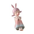 thumbnail image 3 of Estatuilla de niña con burbujas que sopla, escultura de resina, artesanías bonitas, figura decorativa divertida para niña, estatua para gabinete, mesa Rosa, 3 of 9