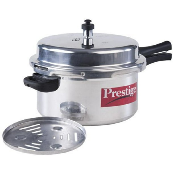 Prestige Popular Aluminum Pressure Cooker, 8.5Liter
