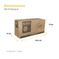thumbnail image 4 of Par Mancuernas Hexagonales Tayga  25 Lb, 4 of 4