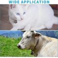thumbnail image 3 of 8 Pcs Pasture Iron Bell Farm Animal Bell Retro Iron Bell Pendants Metal Pet Bells Buzzer Call Bells For Cattle Cow Horse Sheep Banmo, 3 of 5