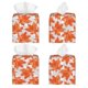 thumbnail image 2 of Balery Maple Leaves A Porta Pañuelos de Cuero con Estampado – Funda Moderna Cuadrada para Caja de Pañuelos, Dispensador 5x5x5'', 2 of 7
