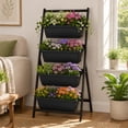 thumbnail image 6 of Costway 4 FT 4-Tier Vertical Raised Garden Bed Elevated Planter Box w/4 Container Boxes, 6 of 10