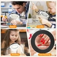 thumbnail image 5 of Magnifying Glass with Light,Light Magnifier Desk Lamp with Stand,Hobby Light Hand Free with 3 Color Modes, 72 LEDs-Hands Free Magnifiers Desk Lamp for Close Work, Repair, Reading, Crafting, 5 of 6