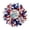 Multicolor2, variant on 4th of July Patriotic Wreath for Front Door, Red White Blue Independence Day Decor, America 250th Anniversary Wreath for Wall Mantel Patio