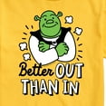 thumbnail image 3 of Shrek - Better Out Than In - Men's Short Sleeve Graphic T-Shirt, 3 of 5