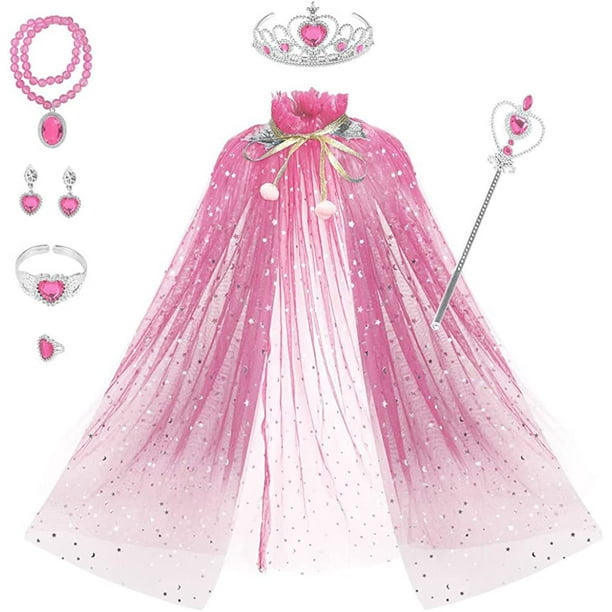 Deguisement princesse rose lumineuse - taille s 3-4 ans