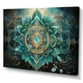 thumbnail image 2 of Designart "Om Symbol Hinduisim Sacred painting" Spiritual Wall Decor, 2 of 5