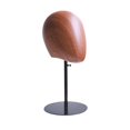 thumbnail image 2 of Mannequin Head Model Hat Display, Head Headphones Rack Manikin Head Model with Base for Halloween Hat Headphones Headset brown, 2 of 10