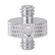 thumbnail image 4 of Adaptador de tornillo para cámara de 1/4 de pulgada adaptador de tornillo para cámara a prueba de óxido oxidación anódica resistente para trípode, 4 of 8