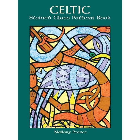 Celtic Stained Glass Patterns Book