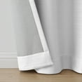 thumbnail image 7 of Serta So Dark 100% Blackout White Grommet Top Curtain Panel Pair, 37" x 84", 7 of 7